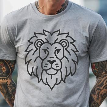 Stunning Lion Decal