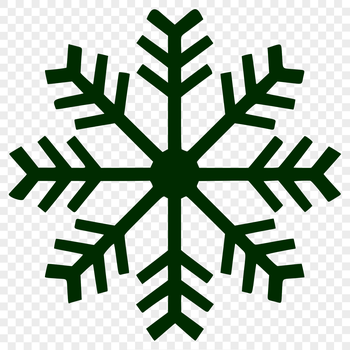 A delicate vector snowflake design with intricate details, suitable for winter-themed projects.