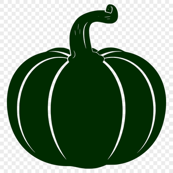 Unique Pumpkin Digital Artwork