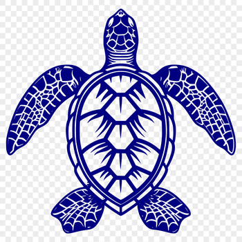An SVG design featuring a detailed depiction of a marine animal commonly found in seaside environments.