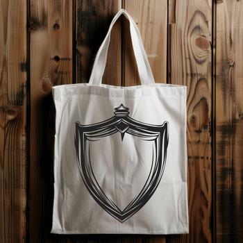 A vector illustration of a shield icon for graphic design projects.