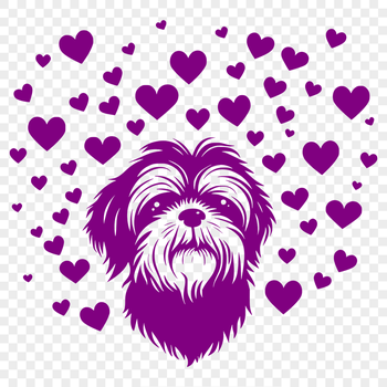 Free Stunning Shih Tzu Stencil