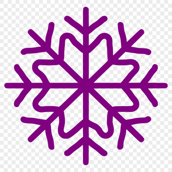 A delicate, intricate snowflake design with symmetrical patterns.