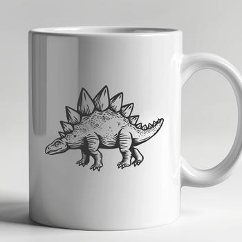 Creative Stegosaurus In PDF & PNG