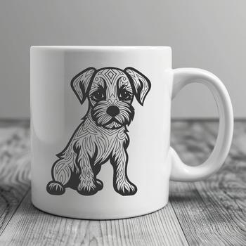 Stunning Miniature Schnauzer - For Cricut Project