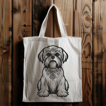 Ornate Shih Tzu - For Glowforge Project