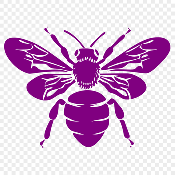 Free Unique Bee Vector Image