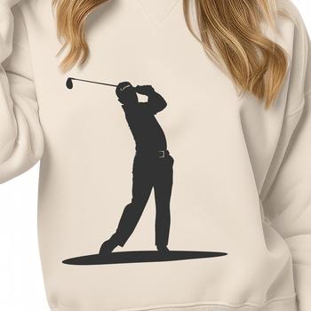 Free Golfer In PDF And PNG