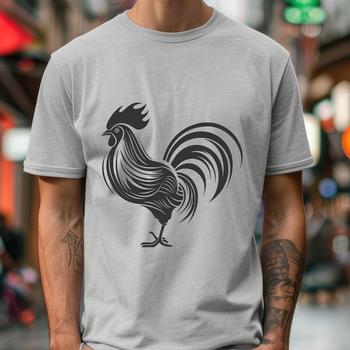 Artistic Chicken In PNG & SVG