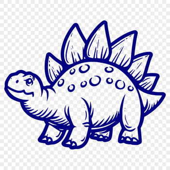 Unique Stegosaurus Template