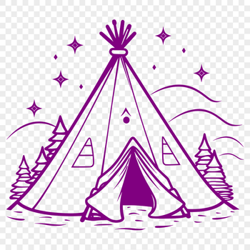 Tent In SVGs - Free Commercial Use License