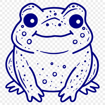 Free Free Toad Vector Drawing