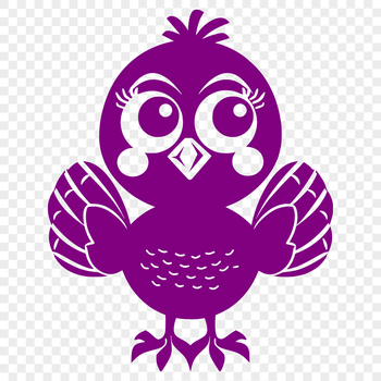 A detailed illustration of a turkey in full body view.