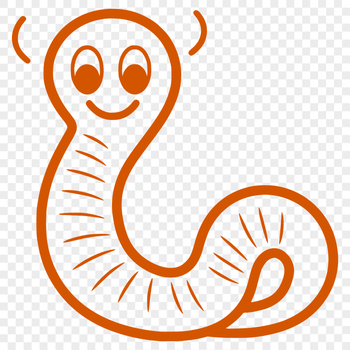 Unique Worm Printable Artwork