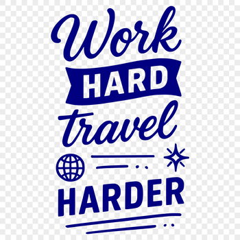 A collection of inspirational vacation quotes in a vector design format suitable for various digital applications.