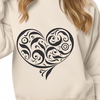 Ornate Love Heart - Laser Engraver PDF