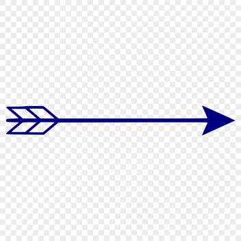 SVG arrow for commercial use in vector design