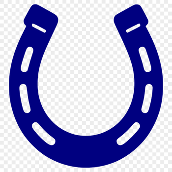 Vector horse shoe SVG for DIY projects and web design