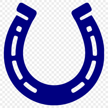 SVG vector horse shoe for commercial download and design
