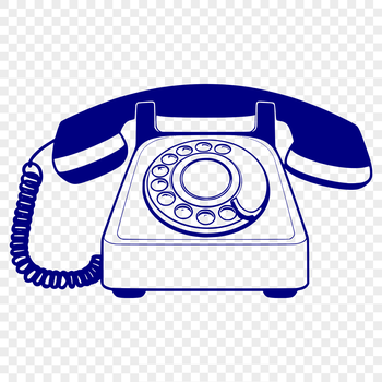 A high-resolution vector telephone icon designed for digital use in various formats.