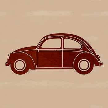 A detailed illustration of a vehicle, created as a vector graphic using SVG technology.