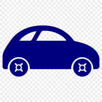 A simple illustration of a car in vector format.
