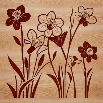 A single white daffodil flower on a green stem, suitable for use as clip art in various design projects.