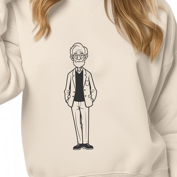 An editable vector graphic representing a man's silhouette.
