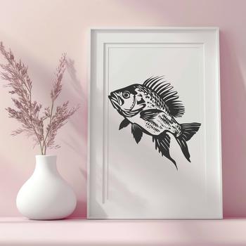 Creative Crappie In SVG & PNG