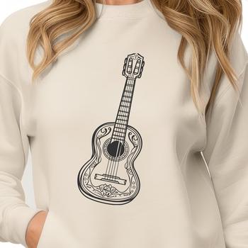 Ornate Guitar In PDF