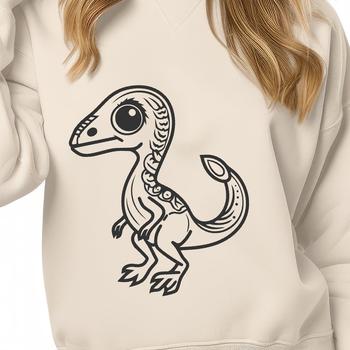 Beautiful Baby Dinosaur Decal