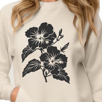 Stunning Hibiscus SVG