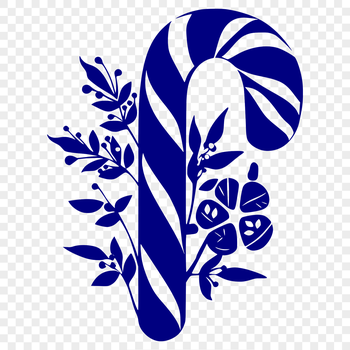 Creative Candy Cane Vector Illustration - Free PNG Download
