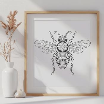 Ornate Bee In PDF