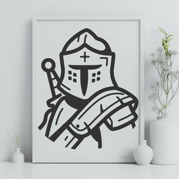 Artistic Knight In PNG Format