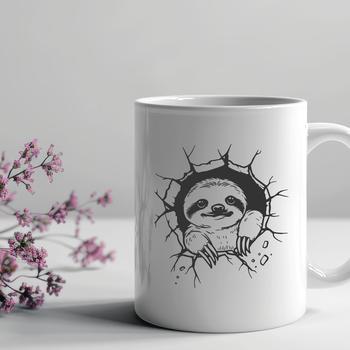 Beautiful Sloth - DXF Format