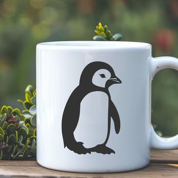 Stunning Penguin - Glowforge SVG