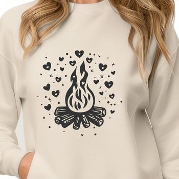 Creative Flames SVG - For Cricut Project