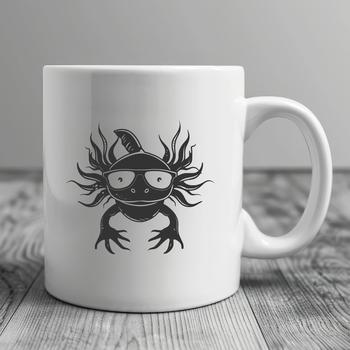 Creative Axolotl In DXF