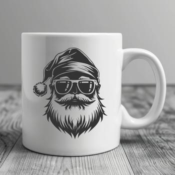 Unique Santa Printable Artwork