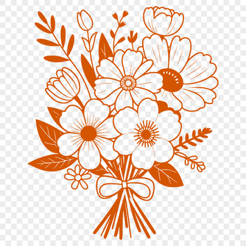 A colorful arrangement of flowers in a bouquet, suitable for wedding decorations or Mother's Day gifts.