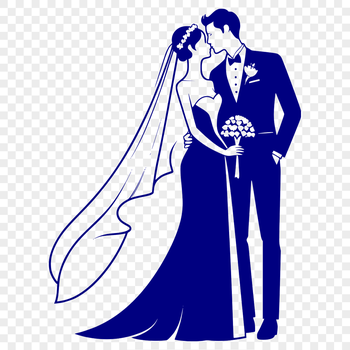 A couple exchanging vows during a wedding ceremony.