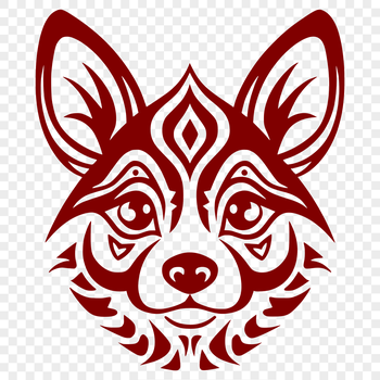 A traditional breed of dog from Wales, depicted in simple yet detailed lines.