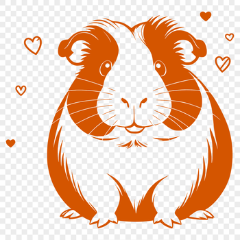 A small, furry rodent with long hair and large eyes, commonly kept as a pet.