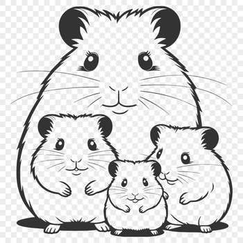 A small, cute hamster in a wheel.