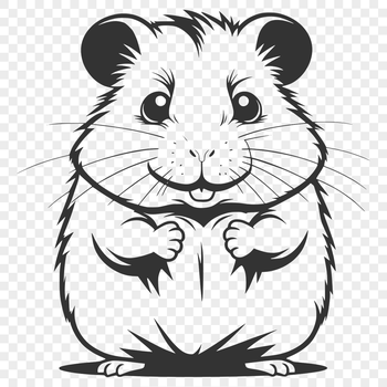 A small, furry hamster sitting on a wheel in a living room.