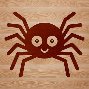 Simple line drawing of a friendly insect, suitable for digital and craft projects.