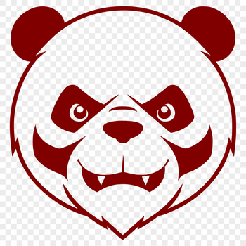 A high-quality illustration of a giant panda in its natural habitat.
