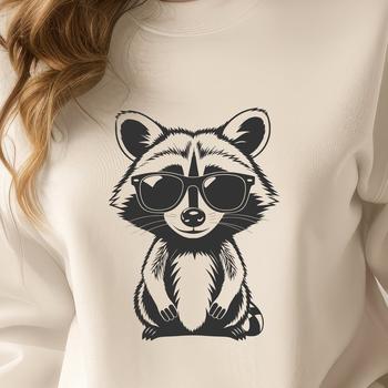 Raccoon illustration in vector format