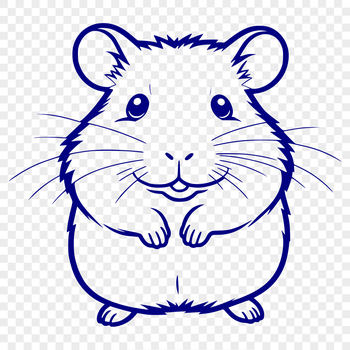 A cute and small mammal with furry coat and large cheek pouches.